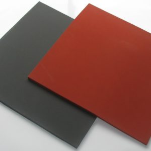 Heat-resistant silicone rubber base pads