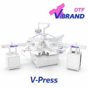 Vibrand - V-Press 6 Station Automatic Robot Heat Press
